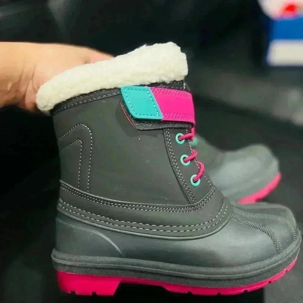New children’s boots rain boots weather boots size 11
